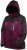 Ulla Popken HYPRAR Lightweight Triple Function Jacket Dark Berry - Kurtki - 