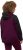 Ulla Popken HYPRAR Lightweight Triple Function Jacket Dark Berry - Kurtki - 