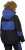 Ulla Popken HYPRAR Color Block Triple Function Ski Jacket Black - Kurtki - 