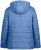 Ulla Popken Reversible Butterfly Print Fully Lined Quilted Jacket Blue Denim - Kurtki - 