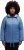 Ulla Popken Reversible Butterfly Print Fully Lined Quilted Jacket Blue Denim - Kurtki - 