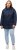 Ulla Popken Quilted Jacket with Plaid Lining Navy - Kurtki - 