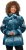 Ulla Popken HYPRAR 2-in-1 Waterproof Fitness Jacket Ink Blue - Kurtki - 