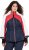 Ulla Popken Performance Peplum Ski Jacket Navy - Kurtki - 