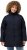 Ulla Popken HYPRAR Heart Quilted Jacket Navy - Kurtki - 