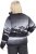Ulla Popken HYPRAR Mountain Scene Performance Puffer Jacket Black - Kurtki - 