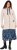 Ulla Popken Oversized Teddy Plush Heart Detail Jacket Pebble Grey - Kurtki - 