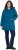 Ulla Popken HYPRAR Long Softshell Jacket Ocean Blue - Kurtki - 