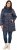 Ulla Popken HYPRAR Diamond Quilted Jacket Night Blue - Kurtki - 