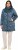 Ulla Popken HYPRAR Diamond Quilted Jacket Teal - Kurtki - 
