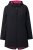 Ulla Popken Hyprar Soft Shell Water Repellent Hooded Jacket Black - Kurtki - 