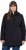 Ulla Popken Hyprar Soft Shell Water Repellent Hooded Jacket Black - Kurtki - 