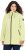 Ulla Popken Hyprar Soft Shell Water Repellent Hooded Jacket Lime Green - Kurtki - 