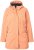 Ulla Popken Raindrop Print Longline Waterproof Jacket Mandarin - Kurtki - 