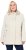 Ulla Popken Long Triple Function Softshell Jacket Natural White - Kurtki - 