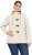 Ulla Popken HYPRAR Toggle Button Microfleece Lined Jacket Light Champagne - Kurtki - 