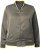 Ulla Popken Reversible Leopard Print College Collar Jacket Olive Grey - Kurtki - 