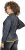 Ulla Popken Reversible Leopard Print College Collar Jacket Olive Grey - Kurtki - 