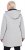 Ulla Popken HYPRAR Reversible Quilted Jacket Medium Grey - Kurtki - 