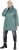 Ulla Popken HYPRAR Drawstring Waist Parka Grey Green - Kurtki - 