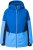 Ulla Popken HYPRAR Performance Colorblock Ski Jacket Denim Blue - Kurtki - 