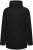 Kam Jeans KV144 Long Quilted Softshell Parka Black - Kurtki Męskie Duże Rozmiary - Kurtki Duże rozmiary 2XL-8XL