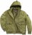 STHUGE Bomber Jacket With Hood Green - Kurtki Męskie Duże Rozmiary - Kurtki Duże rozmiary 2XL-8XL