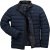 JP1880 Jacket Quilted Stand-up Collar Navy - Kurtki Męskie Duże Rozmiary - Kurtki Duże rozmiary 2XL-8XL