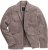 JP1880 Leather Jacket Lamskin Suede Grey - Kurtki Męskie Duże Rozmiary - Kurtki Duże rozmiary 2XL-8XL