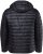 JAY-PI Lightly Quilted Jacket with a Hoodie Black - Kurtki Męskie Duże Rozmiary - Kurtki Duże rozmiary 2XL-8XL