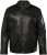 JP1880 Leather Jacket Finest Lamb Nappa Black - Kurtki Męskie Duże Rozmiary - Kurtki Duże rozmiary 2XL-8XL