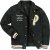 JP1880 Blouson Velour with Chest Embroidery Dark Green - Kurtki Męskie Duże Rozmiary - Kurtki Duże rozmiary 2XL-8XL