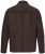 JP1880 Leather Jacket Goat Suede Shirt Collar Dark Brown - Kurtki Męskie Duże Rozmiary - Kurtki Duże rozmiary 2XL-8XL