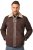 JP1880 Leather Jacket Genuine Lamb Nappa - Kurtki Męskie Duże Rozmiary - Kurtki Duże rozmiary 2XL-8XL