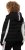 Ulla Popken HYPRAR Chevron Stripe Triple Function Quilted Fully Lined Ski Jacket Black - Kurtki - 