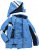 Ulla Popken HYPRAR Chevron Stripe Triple Function Quilted Fully Lined Ski Jacket Pastel Petrol - Kurtki - 