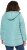 Ulla Popken Quilted Water Repellent Jacket Soft Turquoise - Kurtki - 