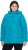 Ulla Popken Quilted Water Repellent Jacket Turquoise - Kurtki - 