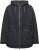 Ulla Popken Functional Reflective Waterproof Jacket Black - Kurtki - 