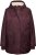 Ulla Popken HYPRAR Fleece Lined Jacket Dark Ruby - Kurtki - 