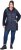 Ulla Popken HYPRAR Softshell Long Cut Jacket Navy - Kurtki - 