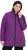 Ulla Popken HYPRAR Water-Repellent Quilted Jacket Plum - Kurtki - 