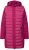 Ulla Popken HYPRAR Mixed Texture Water-Repellent Jacket Ruby - Kurtki - 