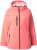 Ulla Popken HYPRAR Softshell Fleece Lined Jacket Coral - Kurtki - 