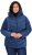 Ulla Popken HYPRAR Quilted Puffer Jacket Navy - Kurtki - 