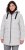 Ulla Popken HYPRAR Wave Quilted Water-Repellent Jacket Off-White - Kurtki - 