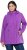 Ulla Popken HYPRAR Star Print Softshell Jacket Purple - Kurtki - 