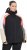 Ulla Popken HYPRAR Patchwork Sleeve Performance Jacket Black - Kurtki - 