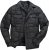 JP1880 Quilted Shirt Collar Jacket TALL Anthracite - TALL kurtki - 