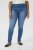 Kaffe Curve Laurina Jeansy Washed/Destroyed Blue Denim - Jeansy & Spodnie w Dużych Rozmiarach – Plus Size - 